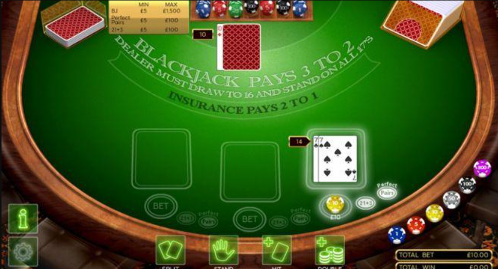 blackjack game