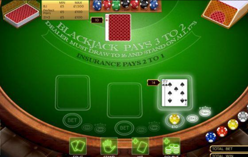 blackjack game